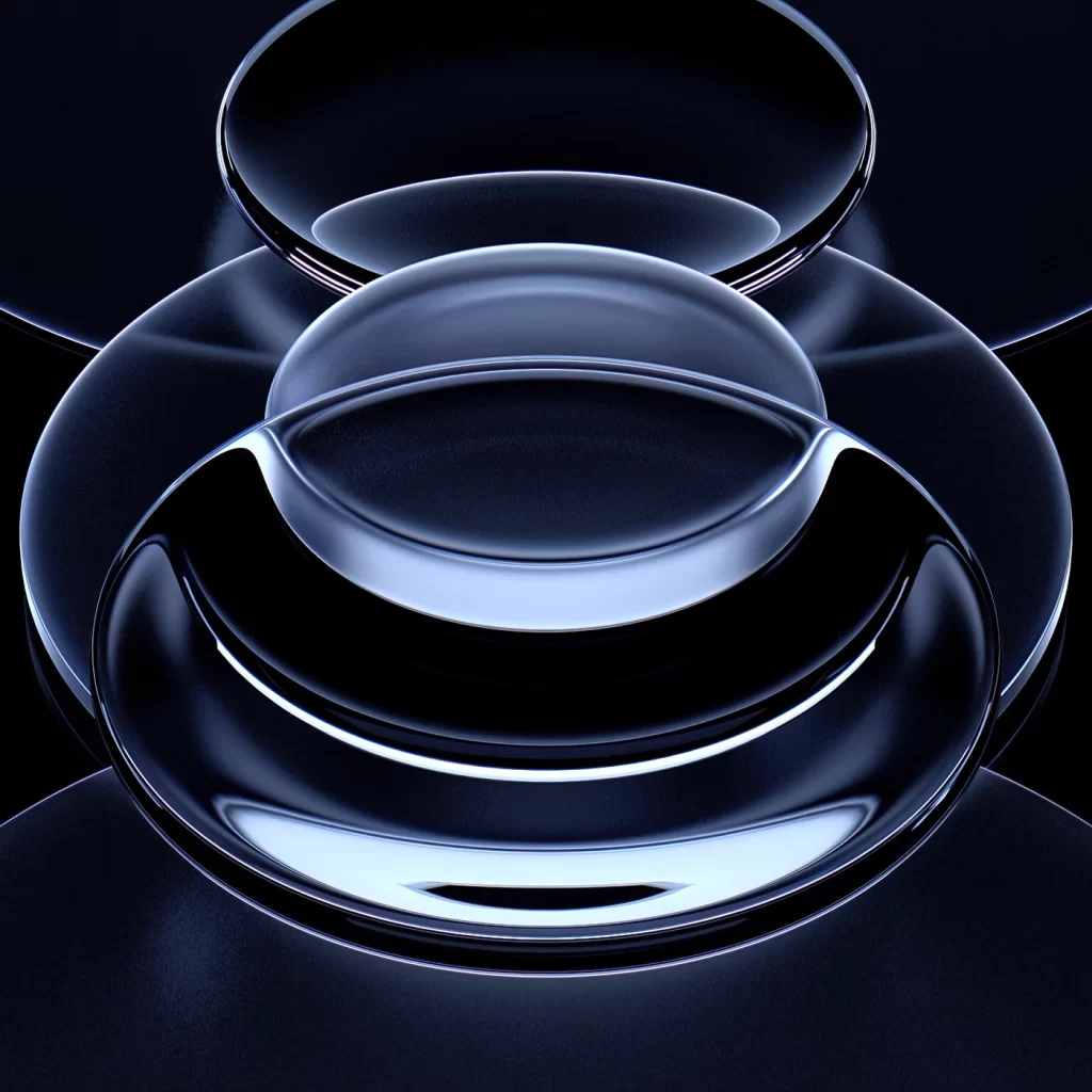 Blue Subtle 3D Background