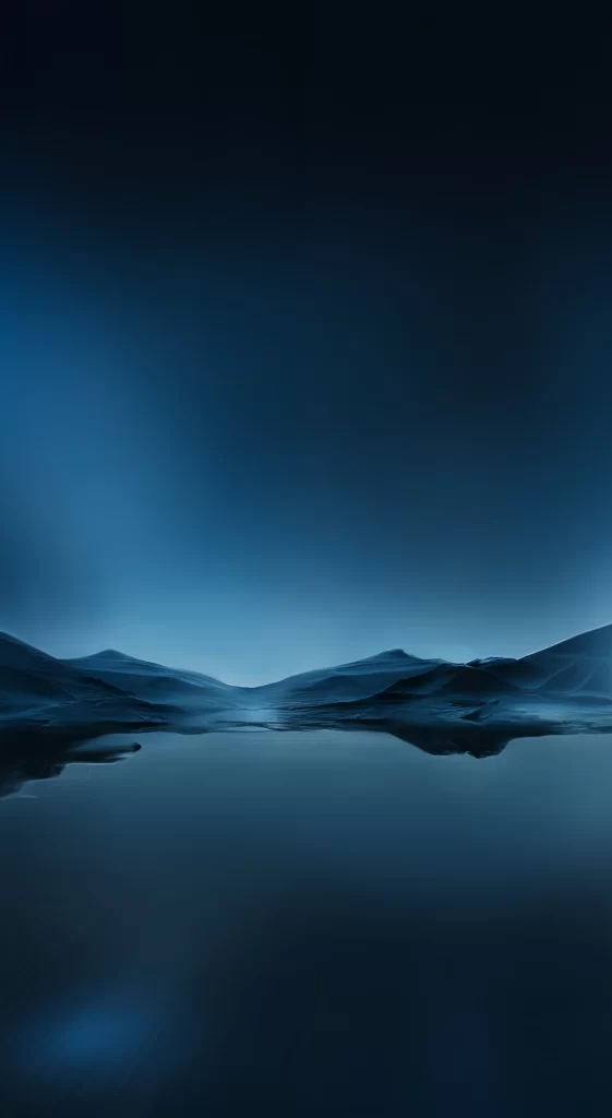 Blue Mountain Soft Nature Background