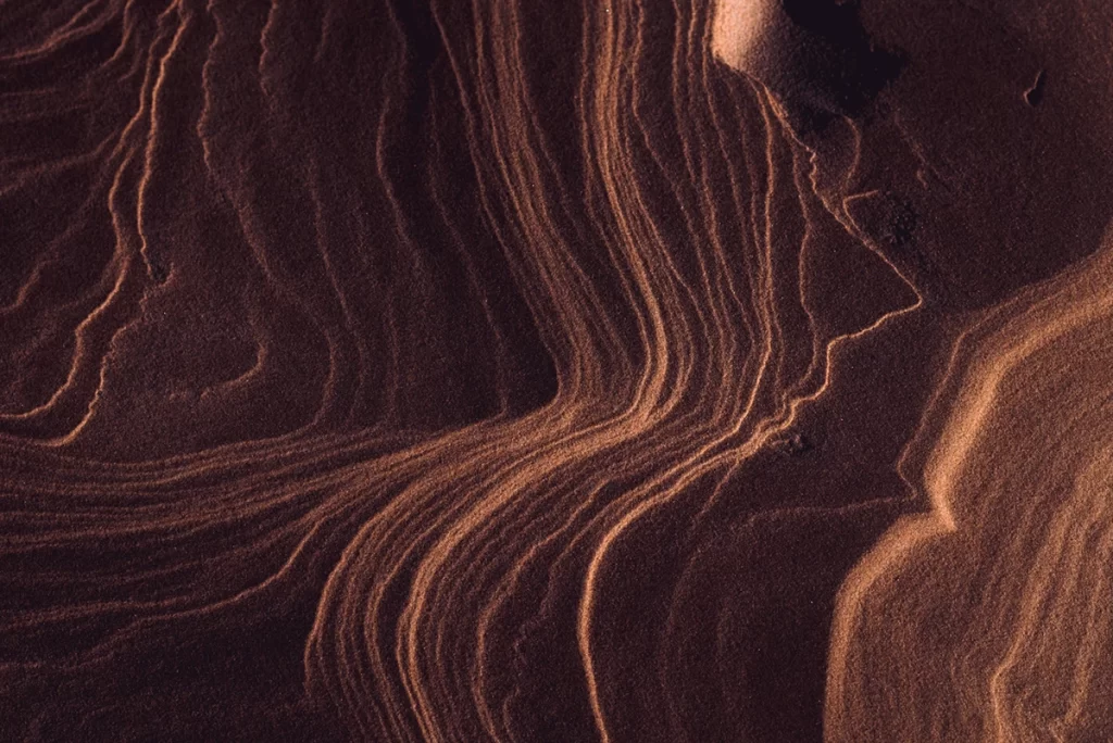 Brown Wave Texture Background