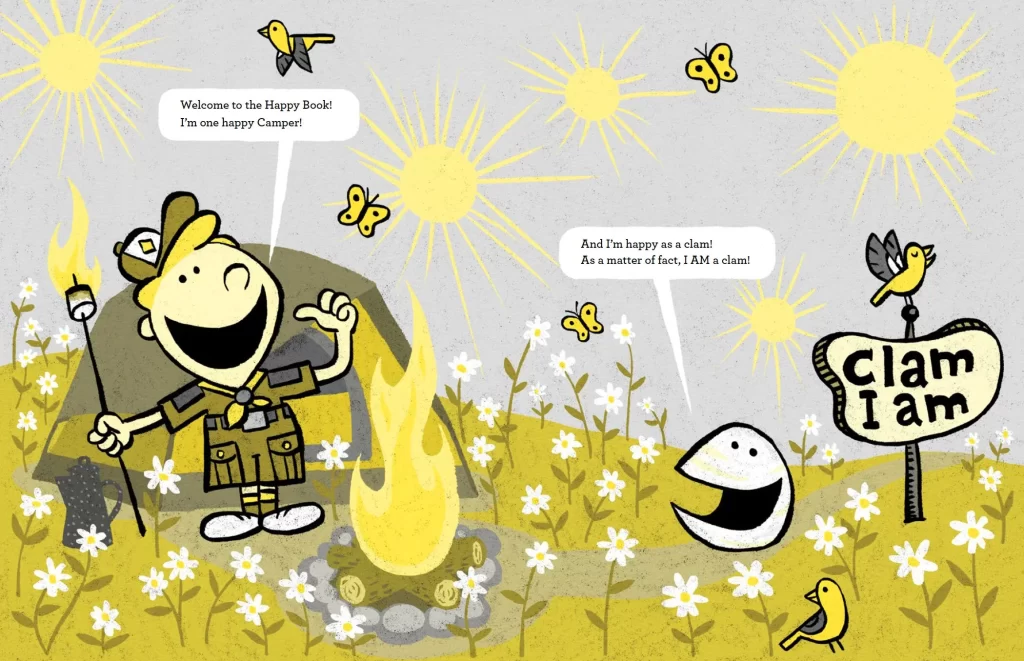 Campfire Welcome the Happy Book Spread
