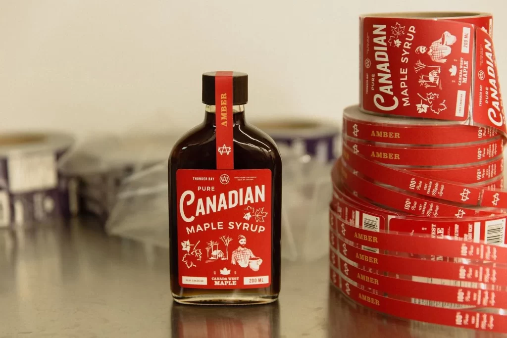Canada West Maple Syrup Stack