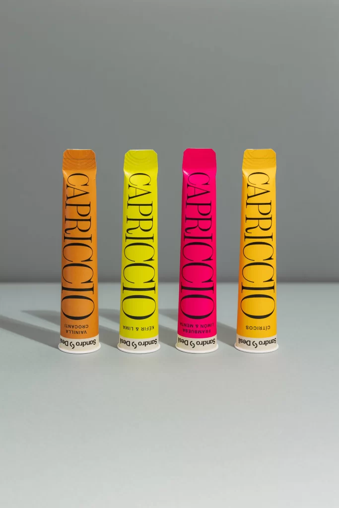 Capriccio Coffee Capsule Tube View