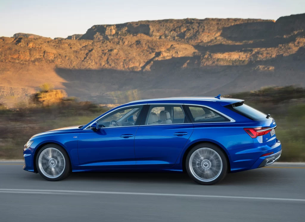 Audi A6 Avant Mountain Road