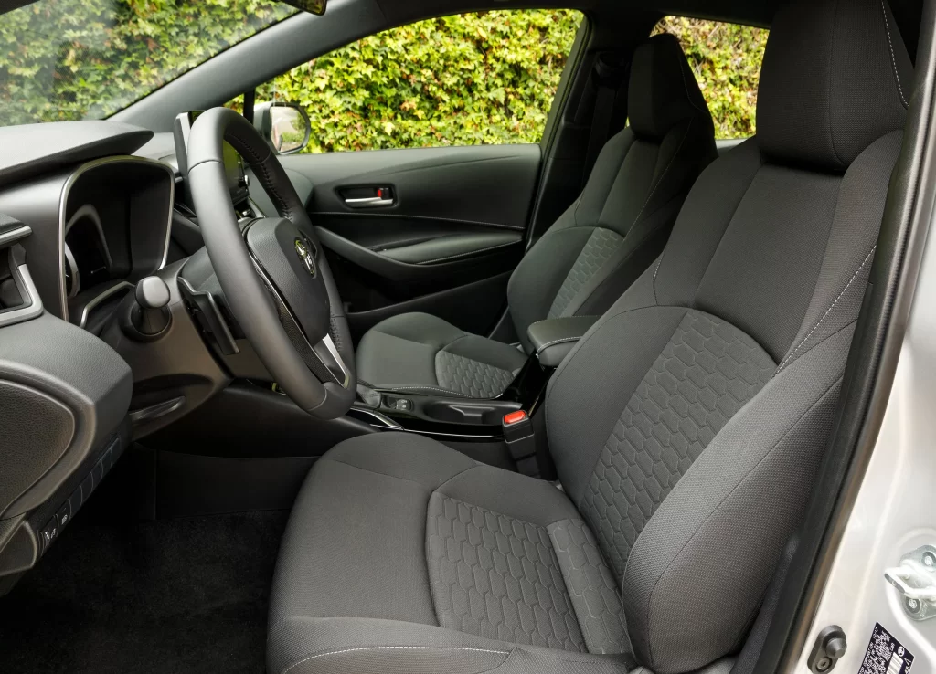 Car Front Seats Dashboard Driver View