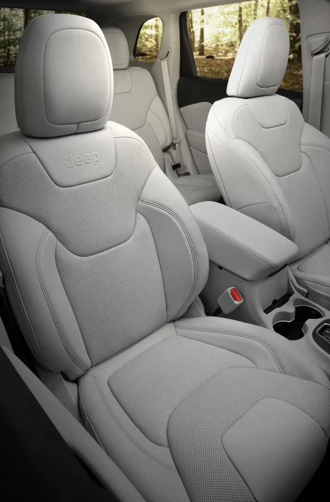 Jeep Front Seats Headrest Detail