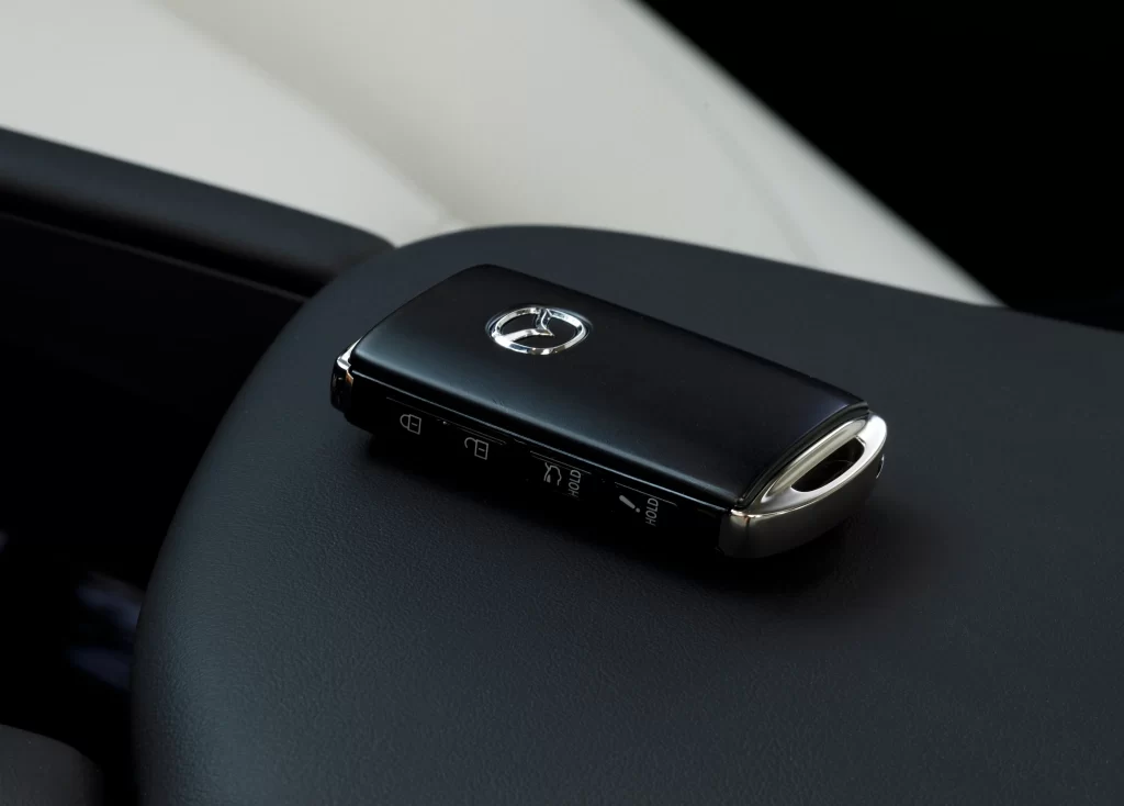 Mazda Key Fob Close Up
