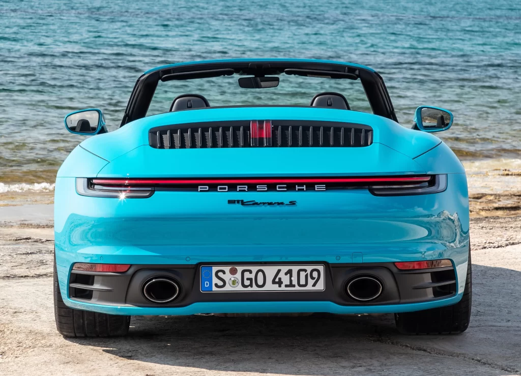 Porsche 718 Boxster S Rear View