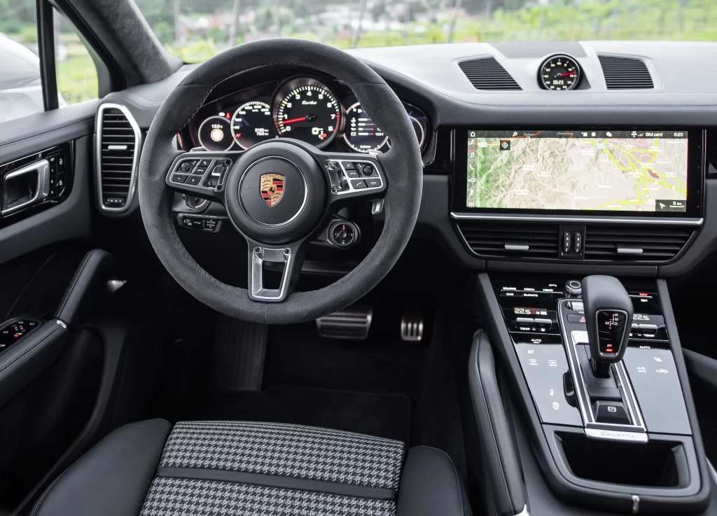 Porsche Dashboard Center Console