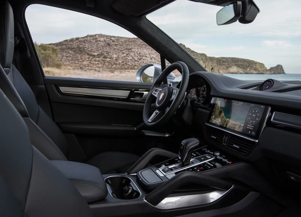 Porsche Dashboard Interior Detail