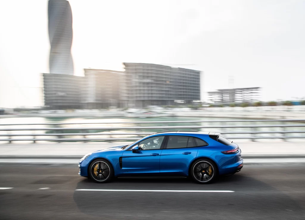 Porsche Panamera Side View
