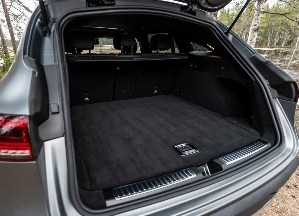 Car Trunk Cargo Space Detail Photography