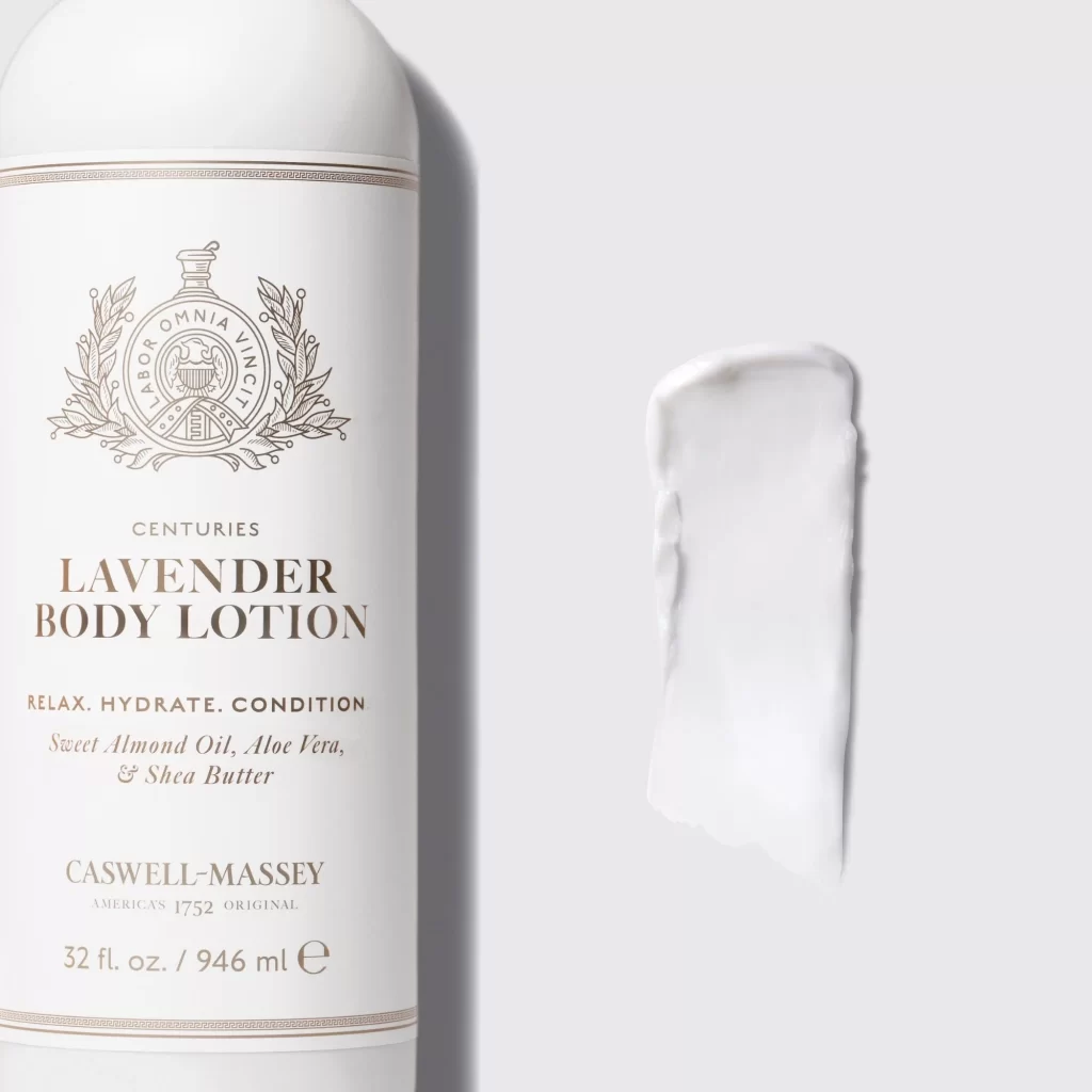 Caswell Massey Body Lotion Bottle View