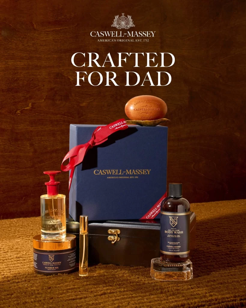 Caswell Massey Body Wash And Grooming Set Box
