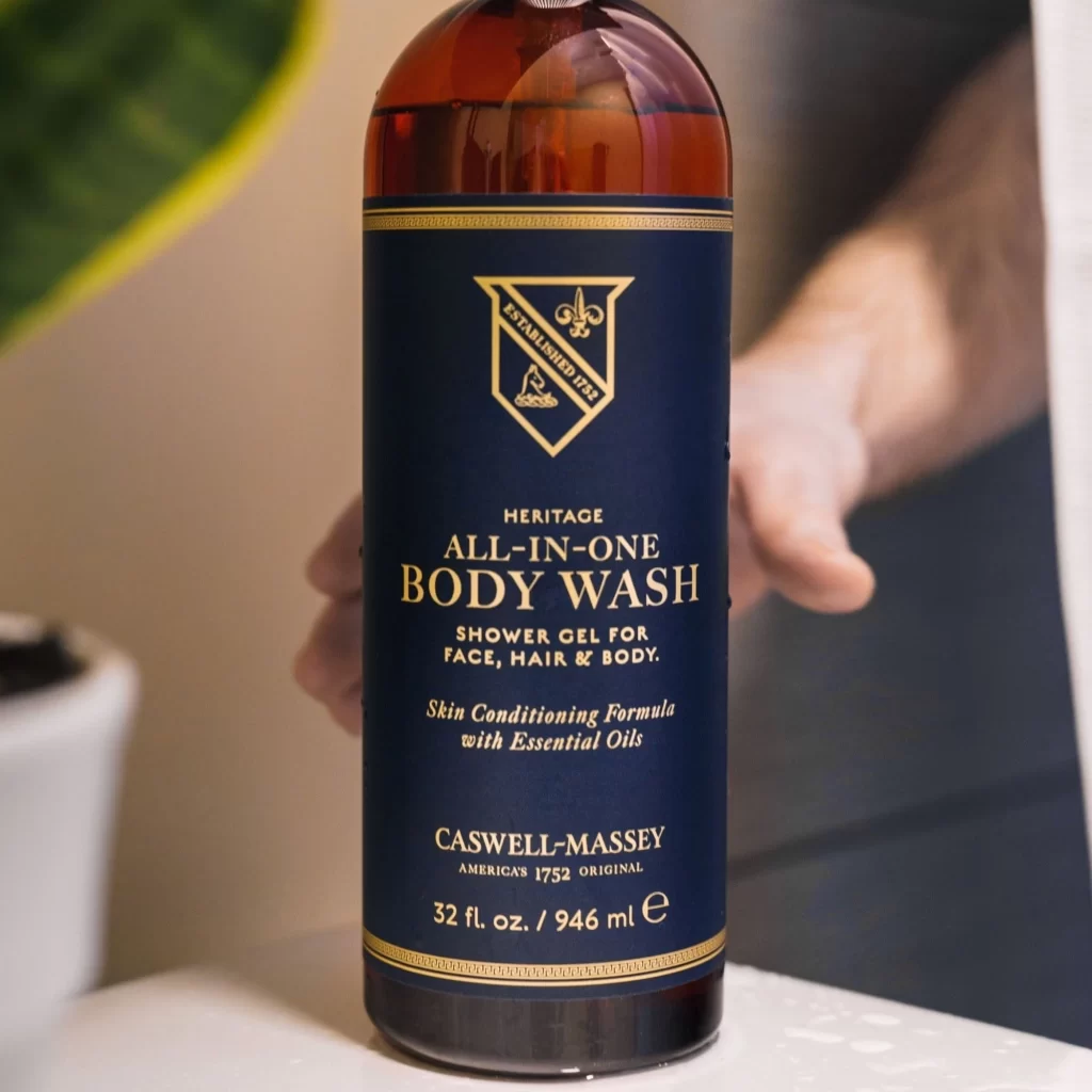Caswell Massey Body Wash Bottle