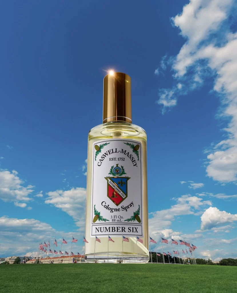 Caswell Massey Cologne Spray Bottle Detail