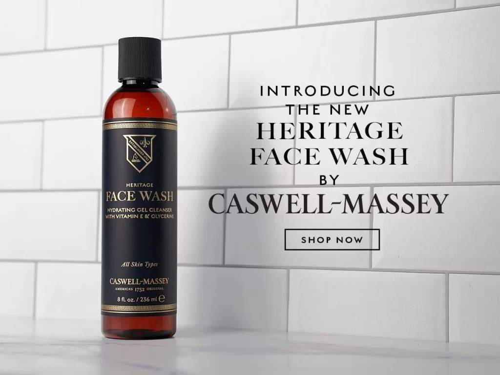 Caswell Massey Face Wash Bottle