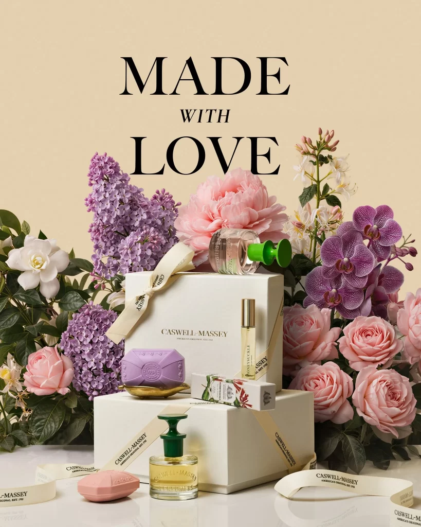 Caswell Massey Perfume And Soap Box