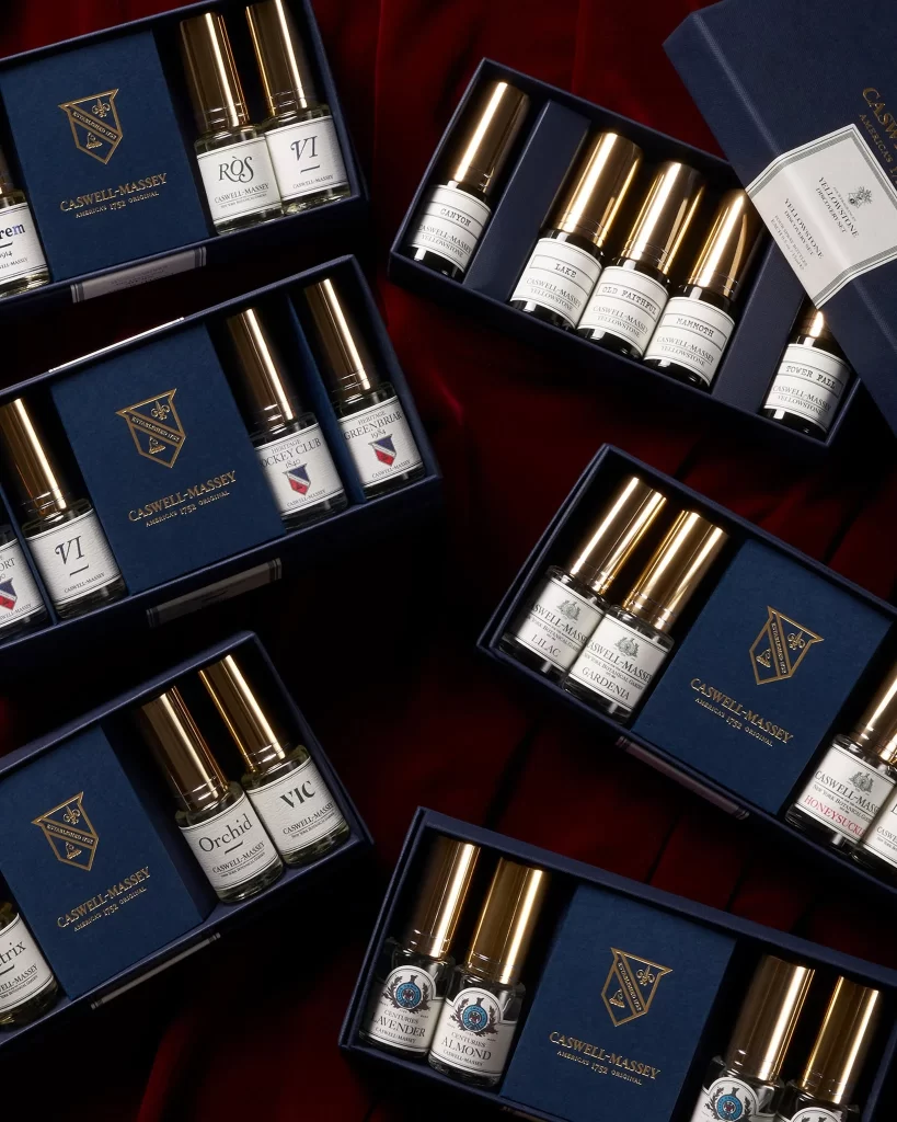 Caswell Massey Perfume Sample Box