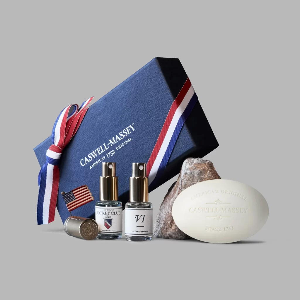 Caswell Massey Perfume and Soap Set Box