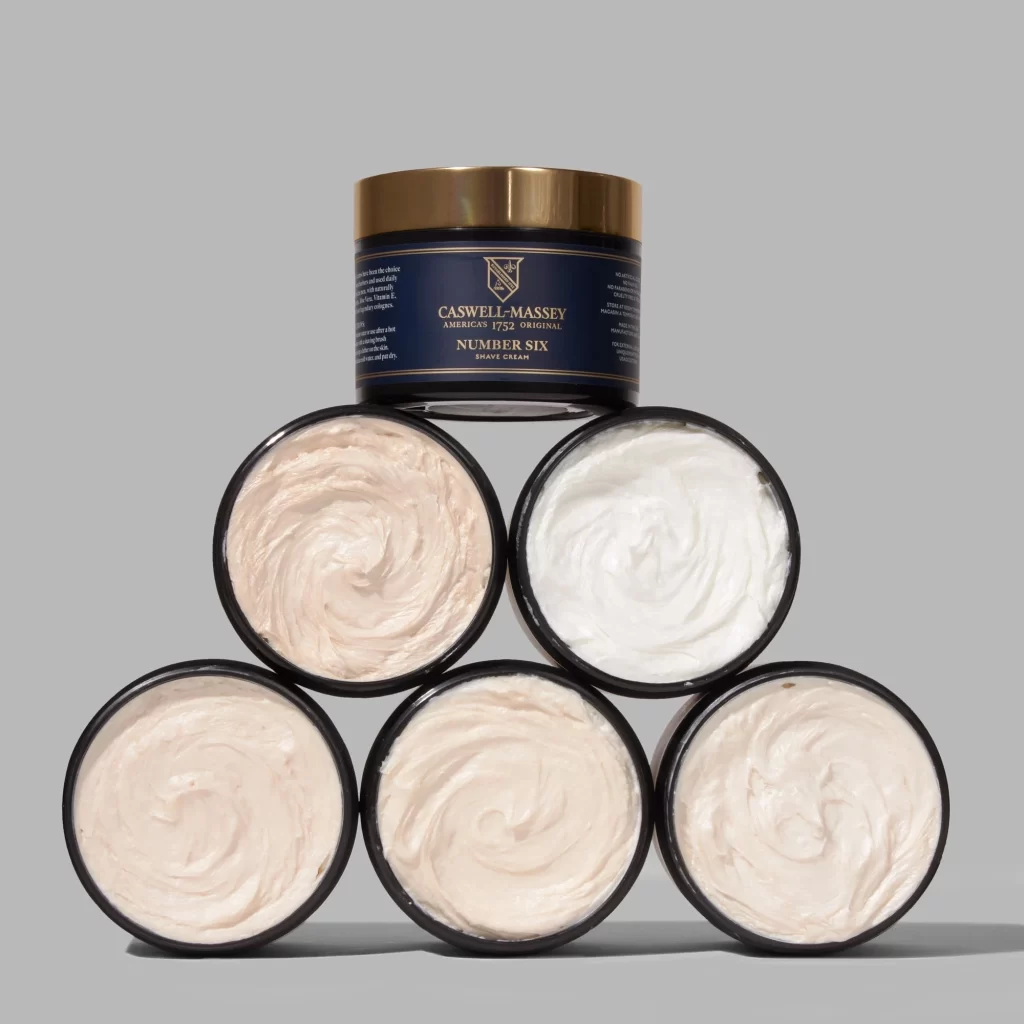 Caswell Massey Shave Cream Jar View