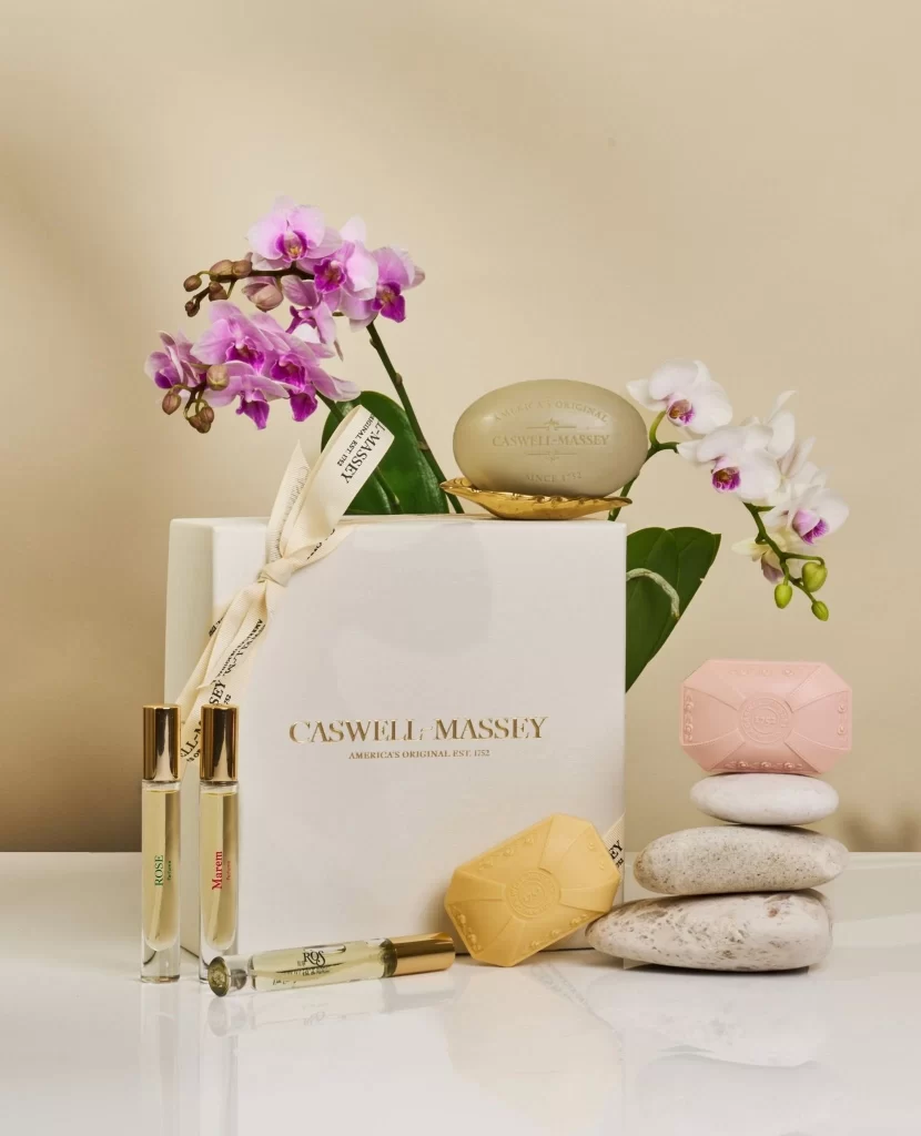 Caswell & Massey Soap And Perfume Box