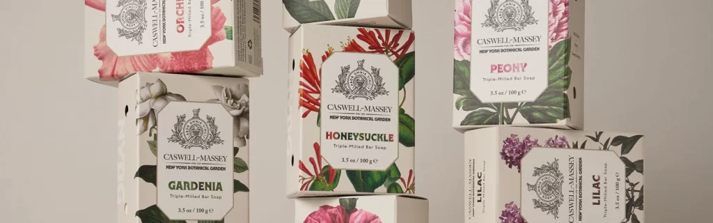 Caswell Massey Soap Bar Box