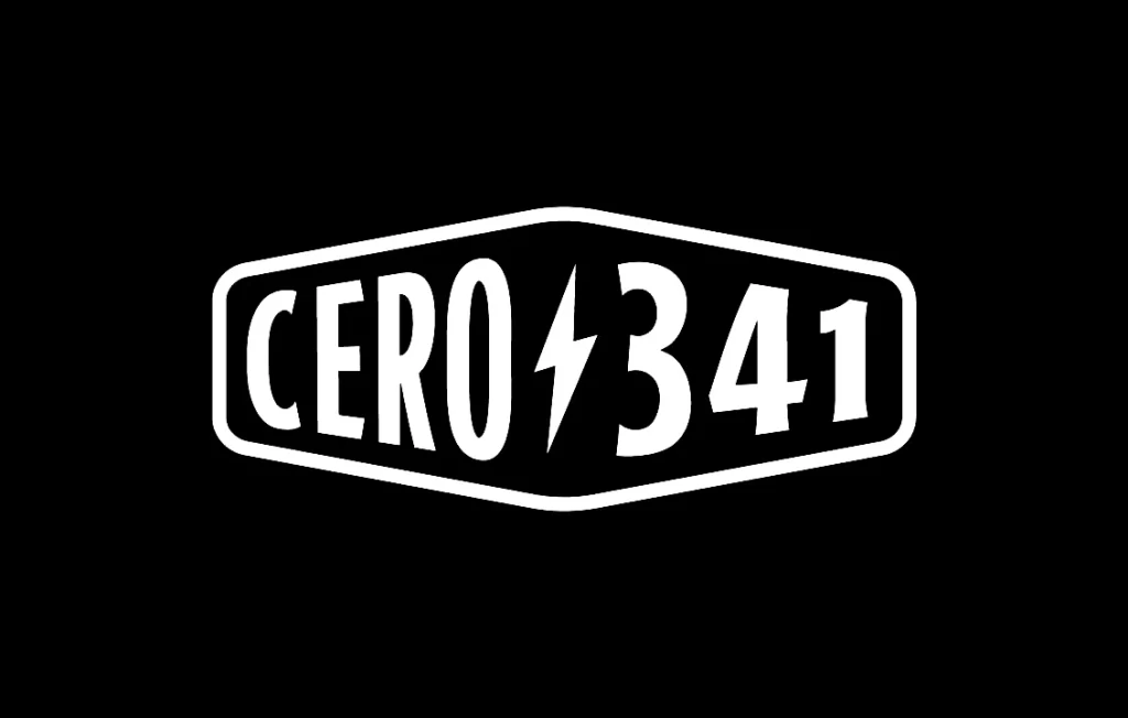 Cero 341 Bold Wordmark Logo