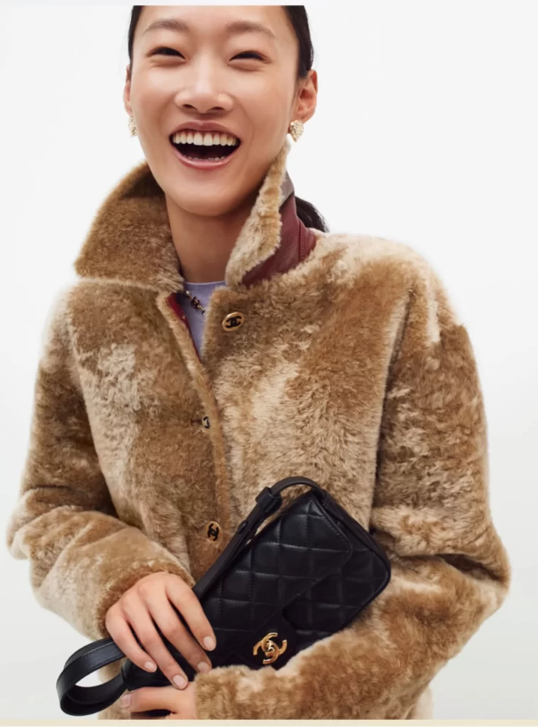 Chanel Fall Winter 2026 Pre Collection Look 30 Coat Brown Runway Photography
