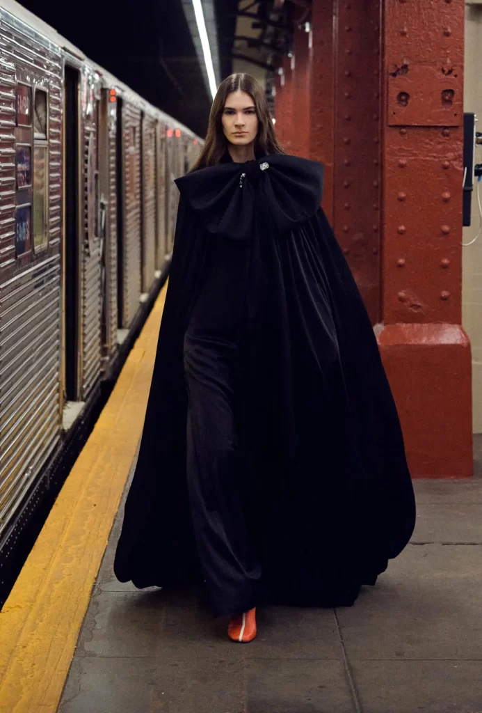 Chanel Metiers d’Art 2026 Look 65 Long Dress Black Runway Photography