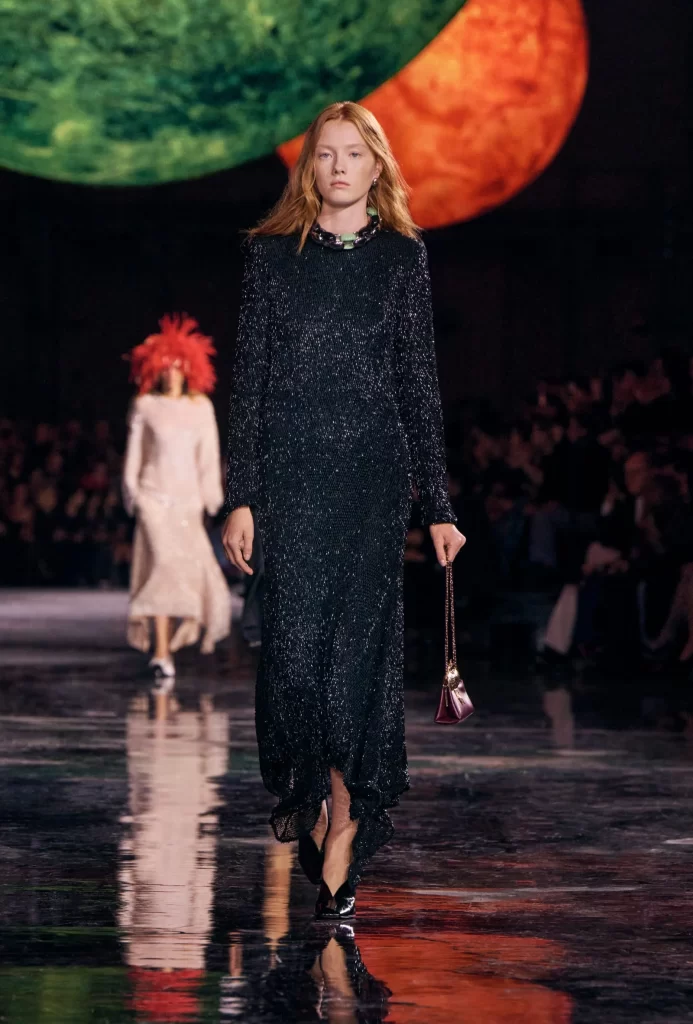 Chanel Spring Summer 2026 Look 14 Long Dress Black Runway Photography