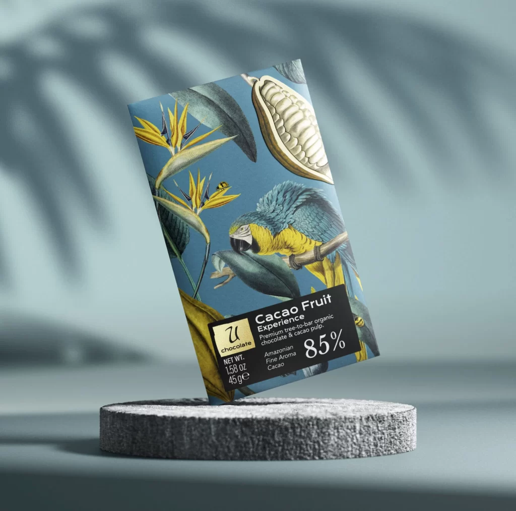 Chocolate Bar With Cacao Fruit Experience Box