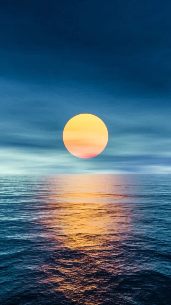 Circle Nature Background