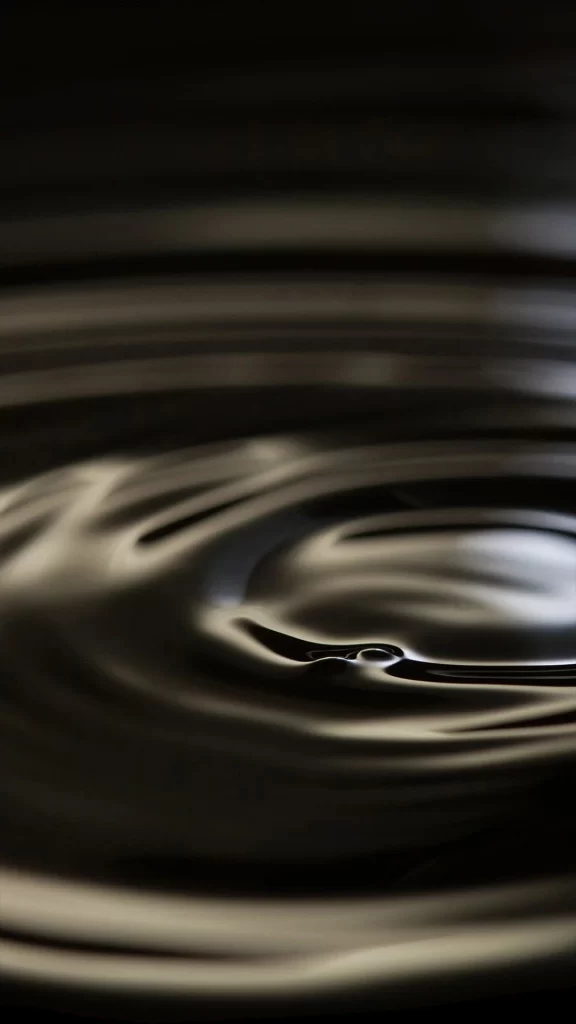 Black Rich Liquid 3D Background