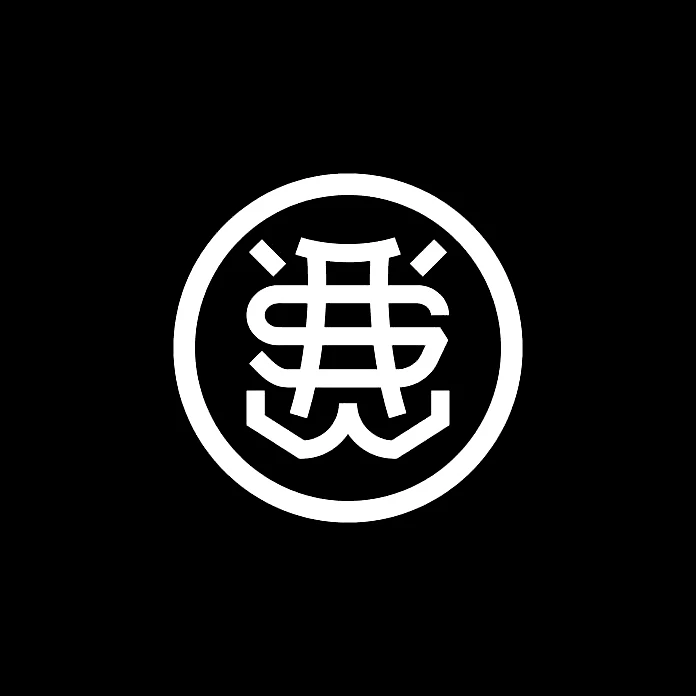 Circular Geometric Logo Symbol