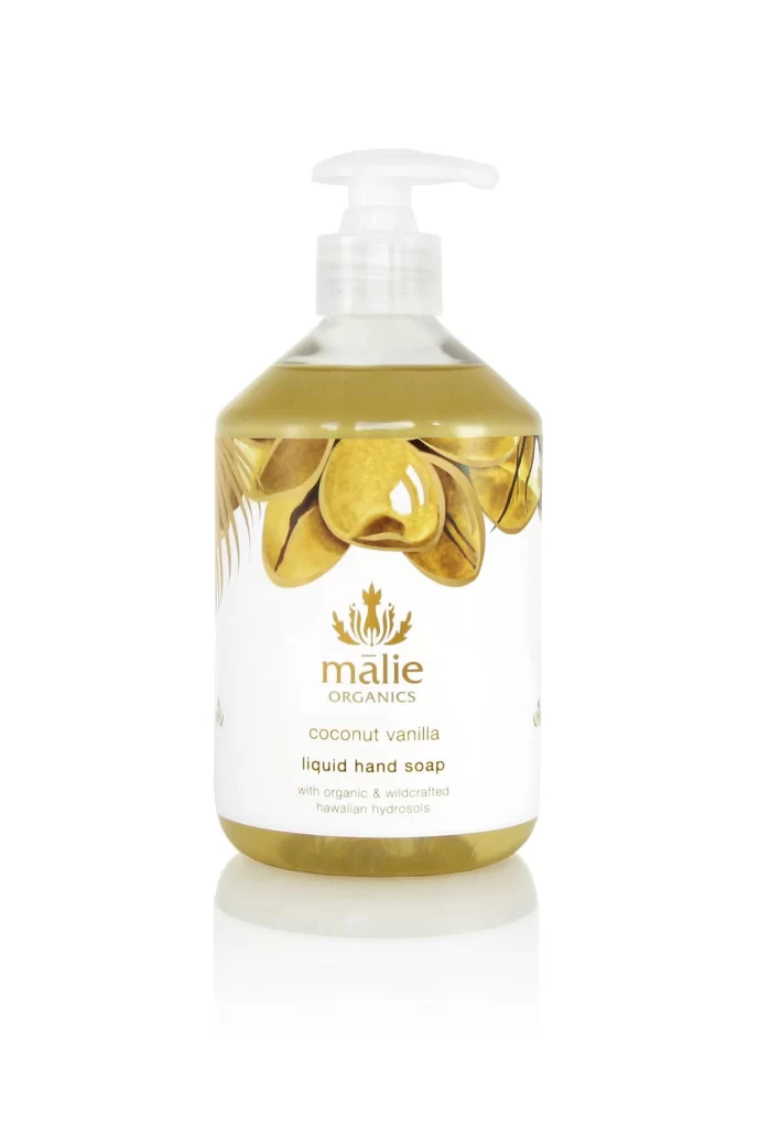 Coconut Vanilla Liquid Hand Soap Bottle