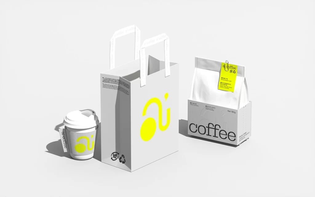 Coffee Packaging And Cup Bag