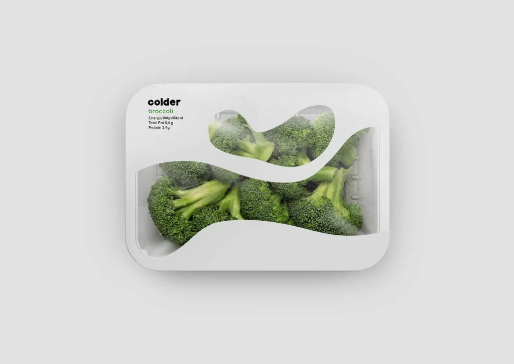 Colder Broccoli Pack White View