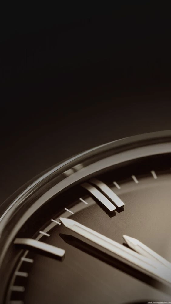 Watch Face Close Up Dark