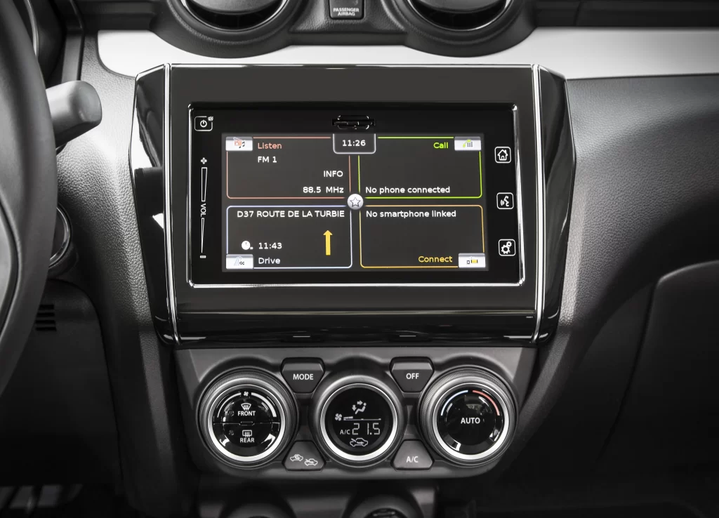 Dacia Dashboard Interior Photography