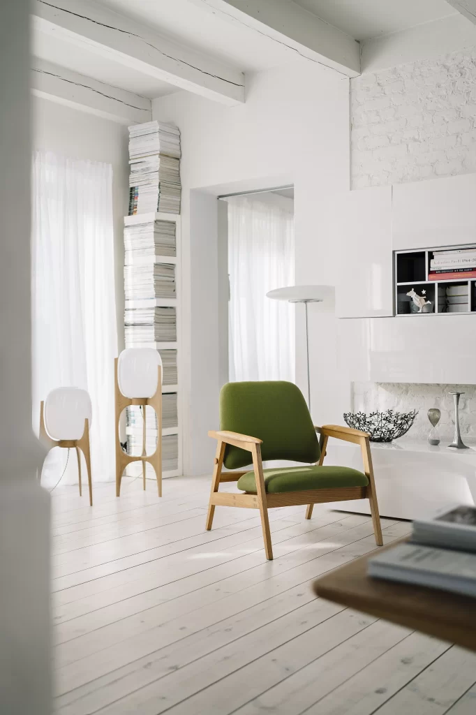 Dining Chair White Green Upholstered Furniture