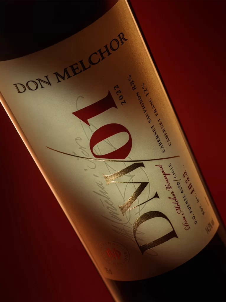 Don Melchor Wine Bottle