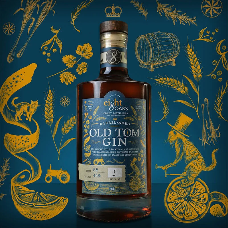 Eight Oaks Old Tom Gin
