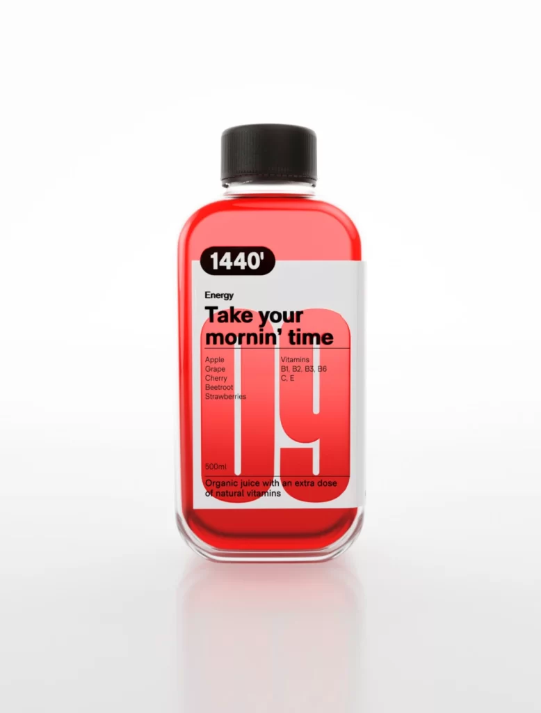 Energy Drink Bottle
