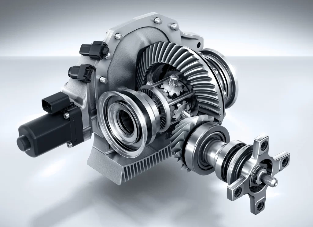 Engine Cutaway Transmission Component View