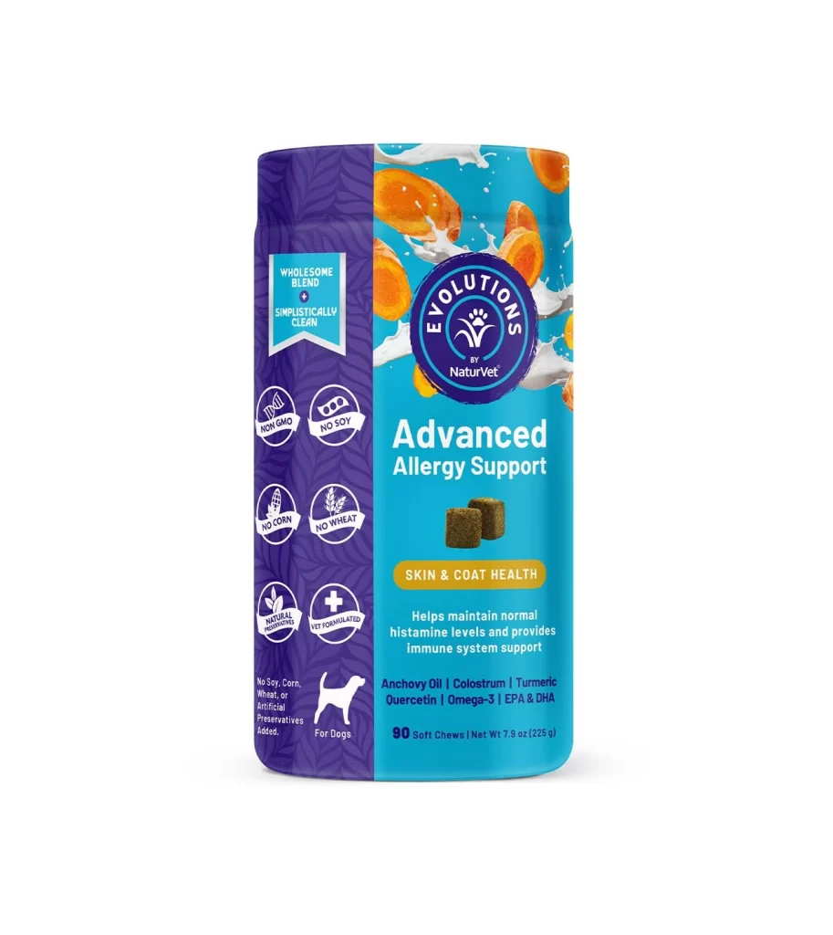 Evolution’s by Naturvet Allergy Support Chew Pouch