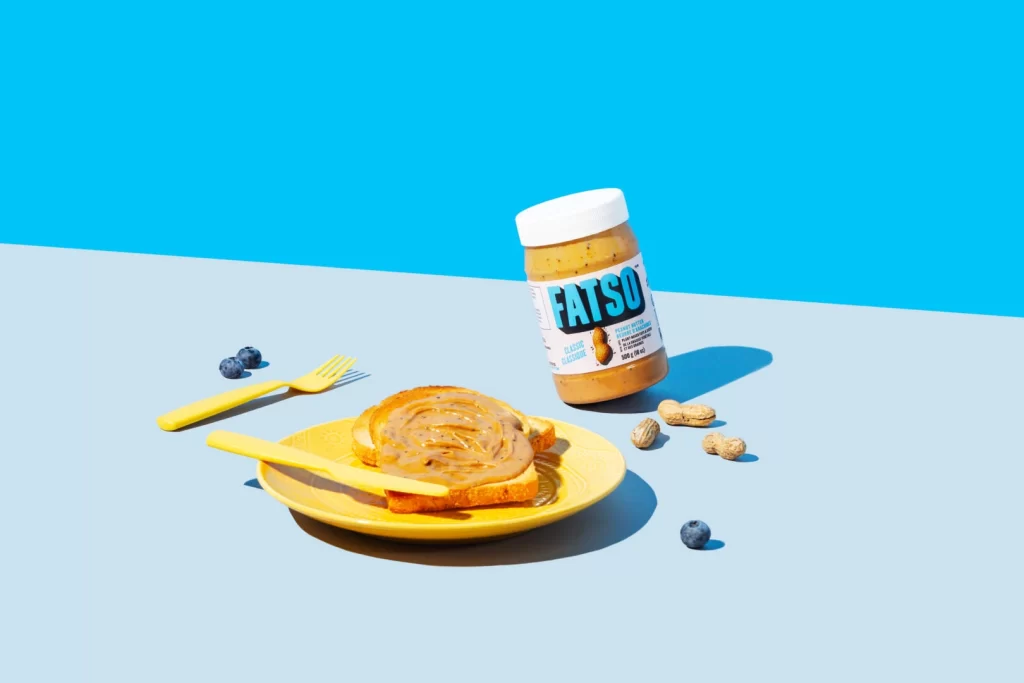 Fatso Peanut Butter Jar View