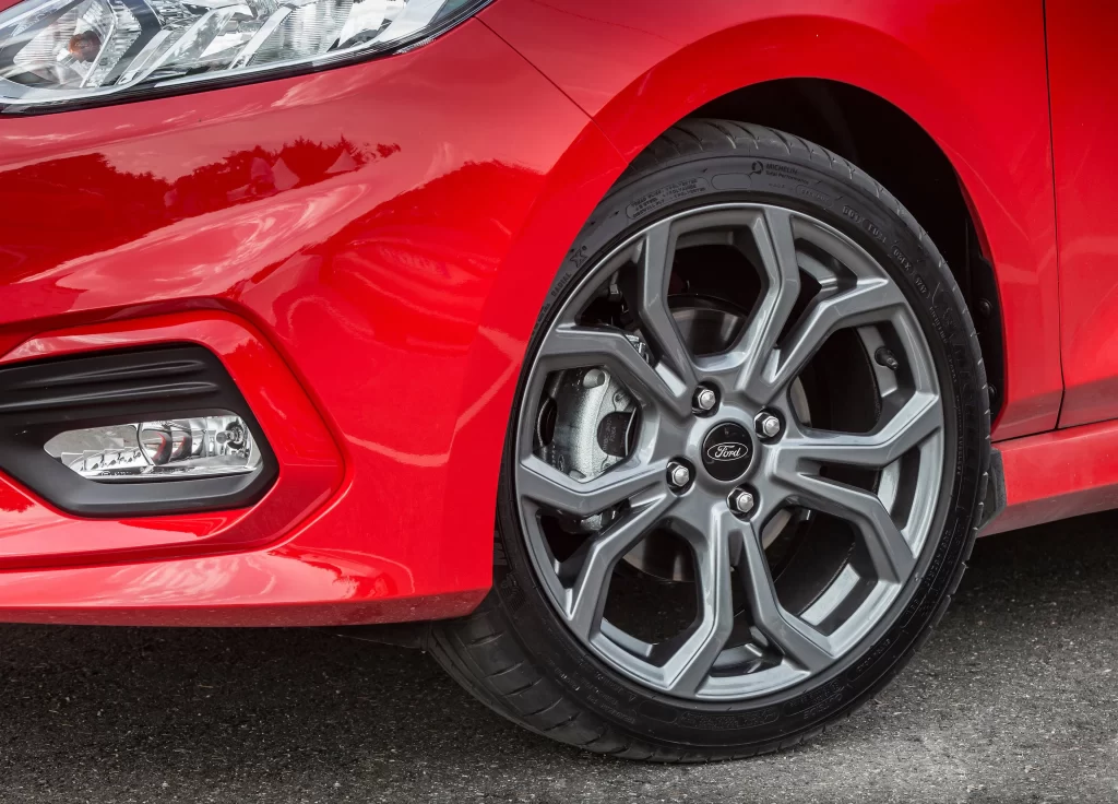 Ford Focus Red Side View
