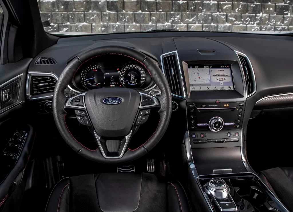Ford SUV Leather Interior View