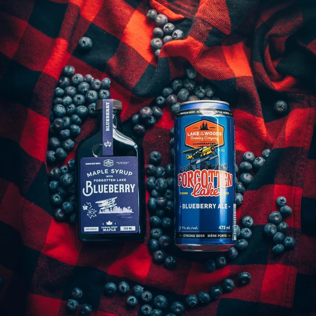 Canada West Maple Syrup Forgotten Lake Blueberry Ale Pairing