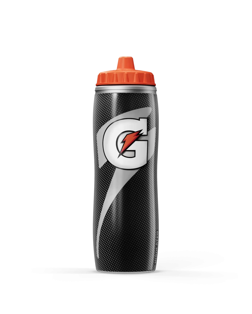 Gatorade Black Insulated Bottle Product Shot